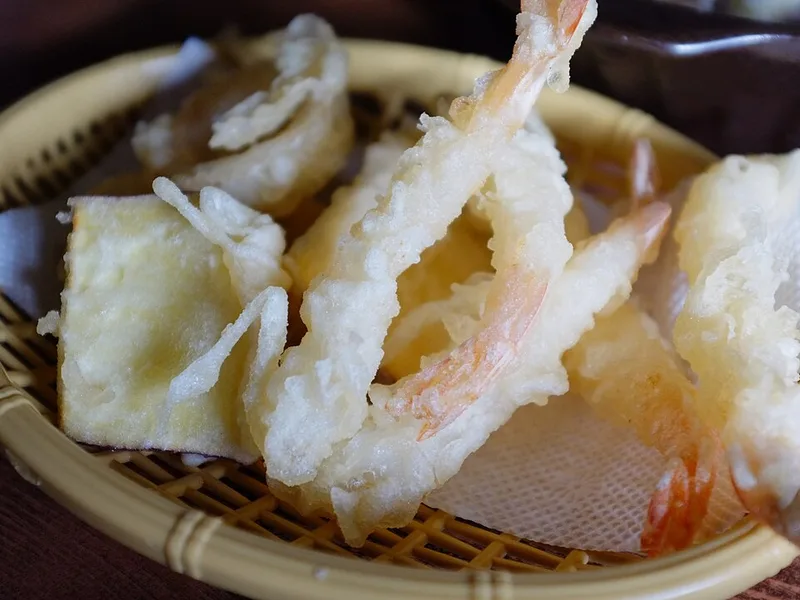 กุ้งชุบแป้งทอด