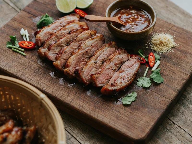 คอหมูย่าง