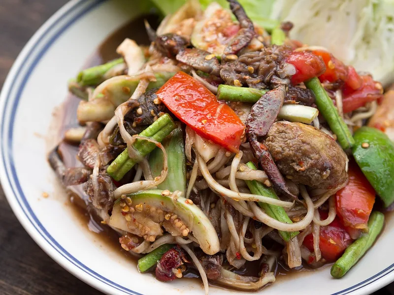 ส้มตำปูปลาร้า