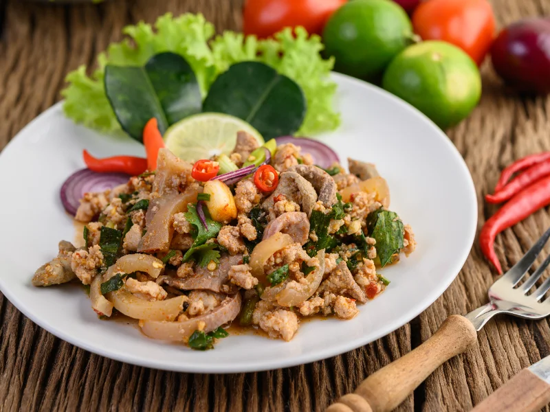 ลาบหมู